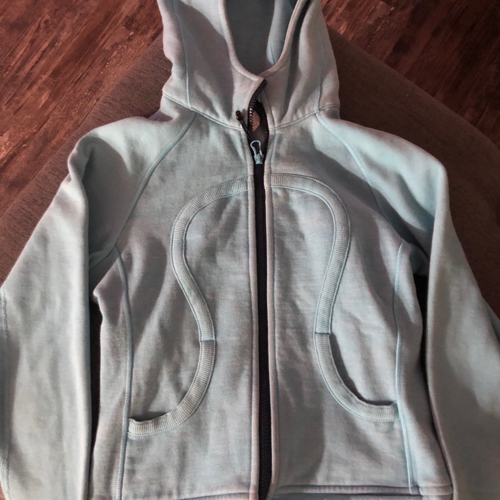 Blue lululemon zip up hoody!